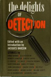 Cover of: The delights of detection