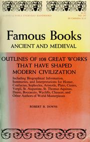 Cover of: Famous books, ancient and medieval