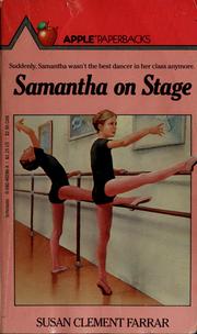 Cover of: Samantha on stage