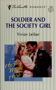 Cover of: Soldier and the society girl