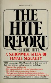 Cover of: The Hite report: a nationwide study of female sexuality
