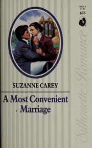 Cover of: A most convenient marriage