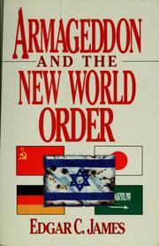 Cover of: Armageddon and the new world order