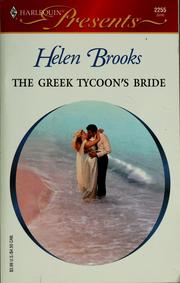 Cover of: The greek tycoon's bride