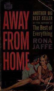 Cover of: Away from home by Rona Jaffe