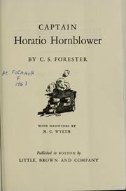 Cover of: Captain Horatio Hornblower.