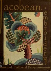 Cover of: Jacobean crewel work and traditional designs