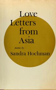 Cover of: Love letters from Asia: poems.