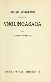 Cover of: Ynglingasaga by Snorri Sturluson
