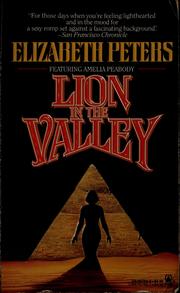 Cover of: Lion in the valley