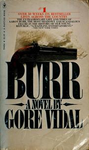 Cover of: Burr by Gore Vidal