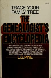 Cover of: The genealogist's encyclopedia