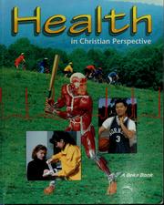Cover of: Health in Christian perspective