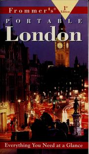 Cover of: Frommer's portable London