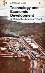 Cover of: Technology and economic development.