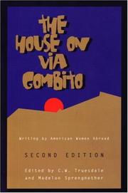 Cover of: The house on Via Gombito: writing by American women abroad