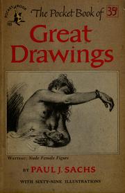 Cover of: The pocket book of great drawings