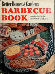 Cover of: Better homes and gardens barbecue book