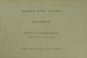 Cover of: Bird's eye views of society