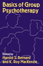 Cover of: Basics of group psychotherapy