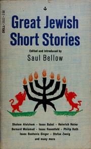 Cover of: Great Jewish Short Stories by Saul Bellow