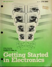 Cover of: Getting started in electronics