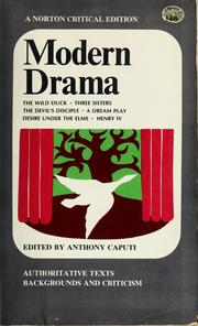 Cover of: Modern drama