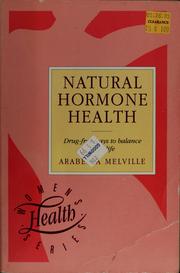 Cover of: Natural Hormone Health by Arabella Melville
