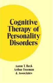 Cover of: Cognitive therapy of personality disorders