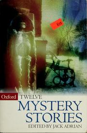 Cover of: Twelve Mystery Stories