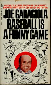 Cover of: Baseball is a funny game