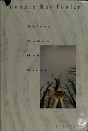 Cover of: Before women had wings: [a novel]