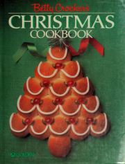 Cover of: Betty Crocker's Christmas cookbook