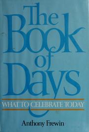 Cover of: The book of days