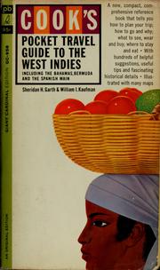 Cover of: Cook's pocket travel guide to the West Indies: including the Bahamas, Bermuda and the Spanish Main