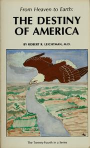 Cover of: The destiny of America