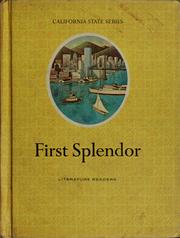Cover of: First splendor