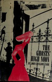 Cover of: The ghosts' high noon: a detective novel.