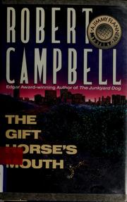 Cover of: The gift horse's mouth: a Jimmy Flannery mystery