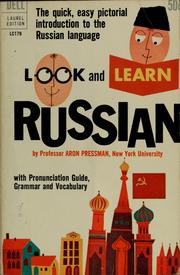 Cover of: Look and learn Russian by Aron Pressman
