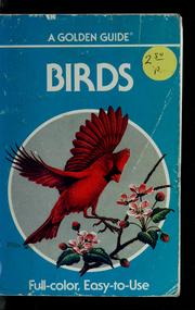 Cover of: Birds: a guide to familiar American birds