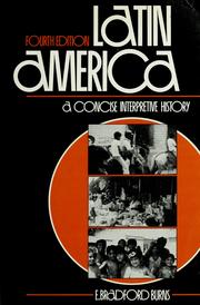 Cover of: Latin America by E. Bradford Burns