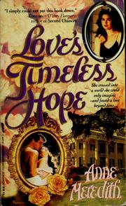 Cover of: Love's Timeless Hope by Anthony Gilbert