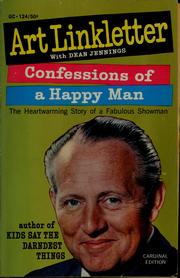Cover of: Confessions of a happy man