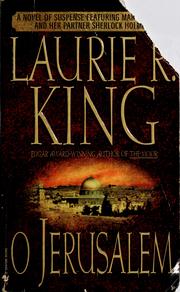 Cover of: O Jerusalem