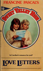 Cover of: LOVE LETTERS # 17 (Sweet Valley High (Numbered Paperback))
