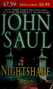 Cover of: Nightshade by John Saul