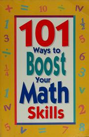 Cover of: 101 ways to boost your math skills