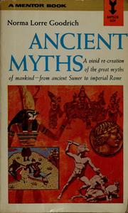 Cover of: The ancient myths.