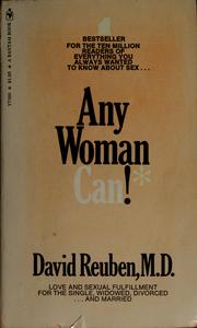 Cover of: Any woman can!: Love and sexual fulfillment for the single, widowed, divorced ... and married